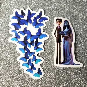 10/$10 CORPSE BRIDE waterproof sticker